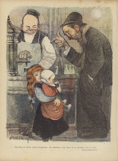 Illustration pour Le Rire - Jules Abel Faivre