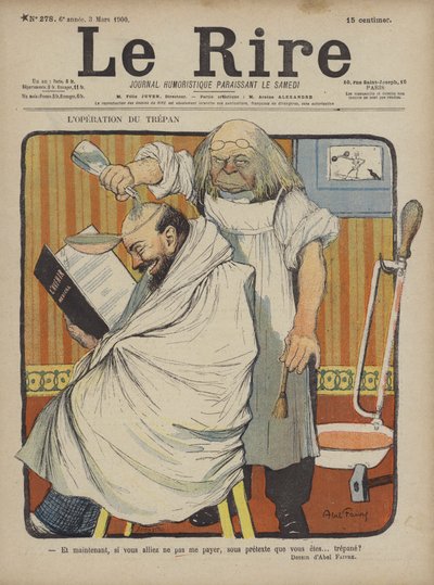 Illustration pour Le Rire - Jules Abel Faivre