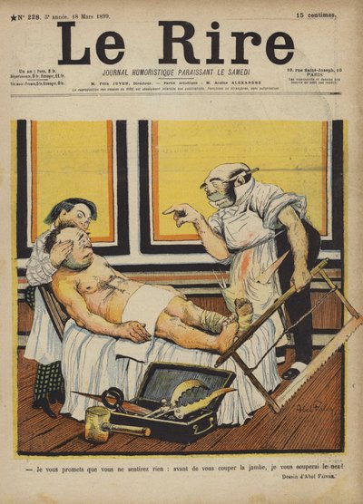 Illustration pour Le Rire - Jules Abel Faivre