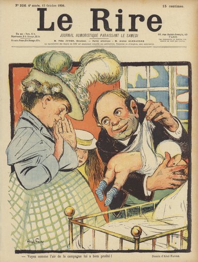 Illustration pour Le Rire - Jules Abel Faivre