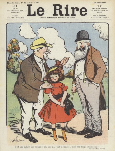 Illustration pour Le Rire - Jules Abel Faivre