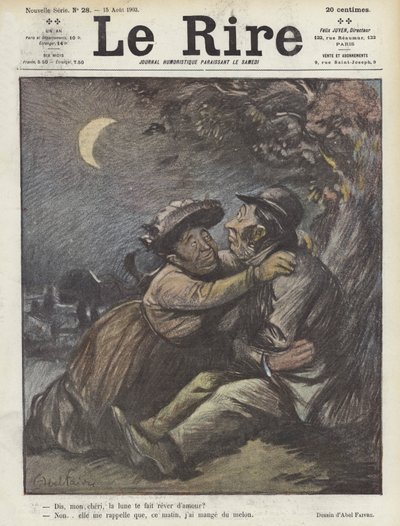 Illustration pour Le Rire - Jules Abel Faivre