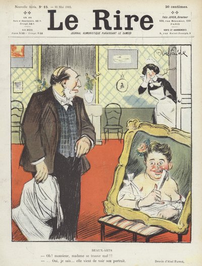 Illustration pour Le Rire - Jules Abel Faivre