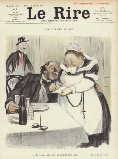 Illustration pour Le Rire - Jules Abel Faivre