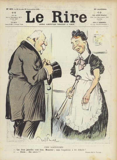 Illustration pour Le Rire - Jules Abel Faivre