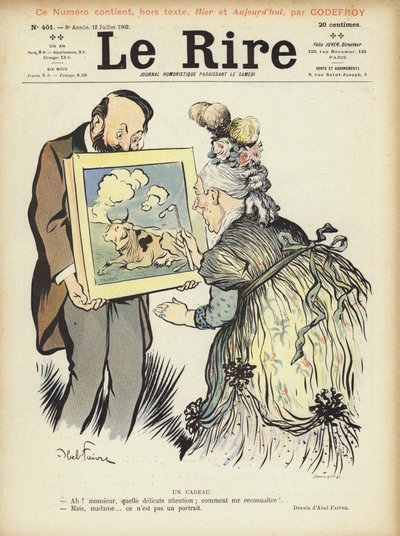 Illustration pour Le Rire - Jules Abel Faivre
