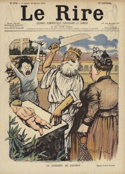 Illustration pour Le Rire - Jules Abel Faivre