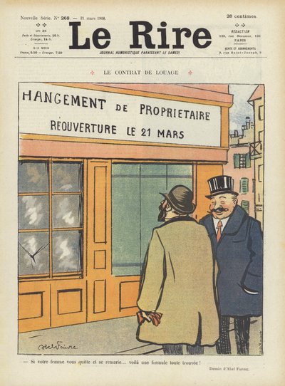 Illustration pour Le Rire - Jules Abel Faivre