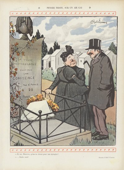 Illustration pour Le Rire - Jules Abel Faivre