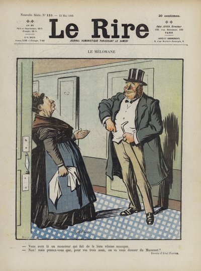 Illustration pour Le Rire - Jules Abel Faivre