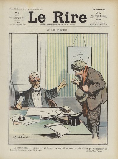 Illustration pour Le Rire - Jules Abel Faivre