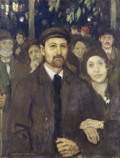 Une soirée au Café Victor - Jules Adler