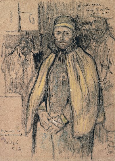 Prisonniers du Fort Douaumont - Jules Adler
