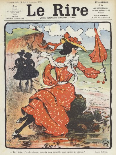 Illustration pour Le Rire - Jules Alexandre Gruen or Grun