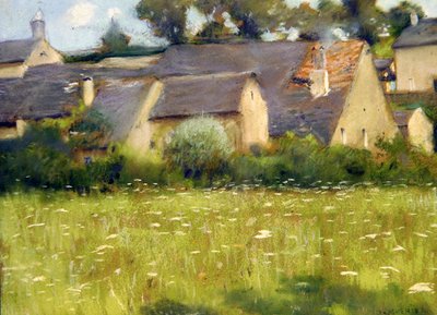 Paysage en plein air - Jules Alexis Muenier