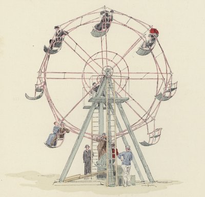 Roue de foire - Jules Arsene (after) Garnier