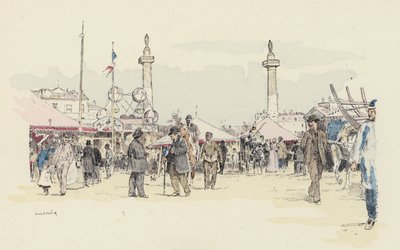 La Foire - Jules Arsene (after) Garnier