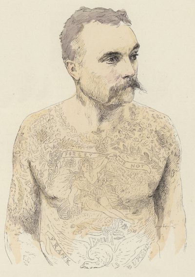 Tatouages - Jules Arsene (after) Garnier
