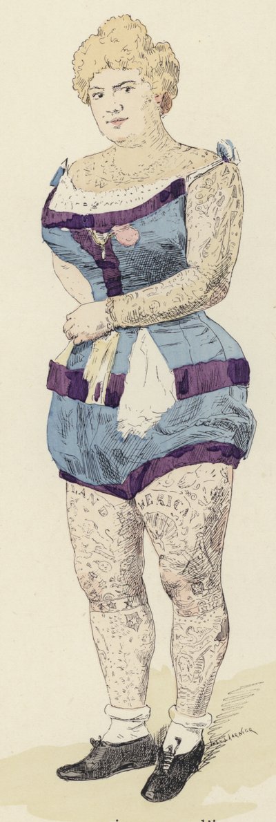 Tatouages - Jules Arsene (after) Garnier