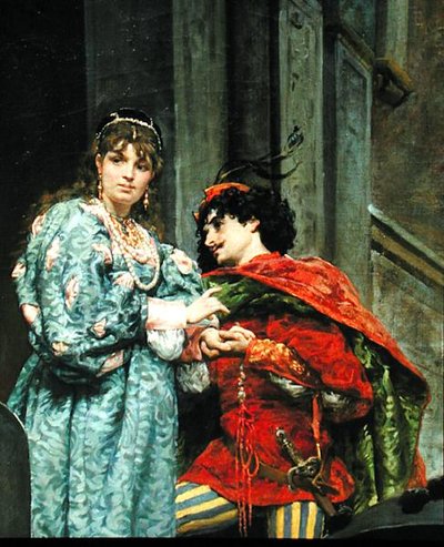 Soirée à Venise, 1875 (détail) - Jules Arsene Garnier