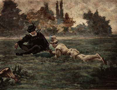 Men playing the des. Gargantua. llustration by Jules Garnier. In “Rabelais et l