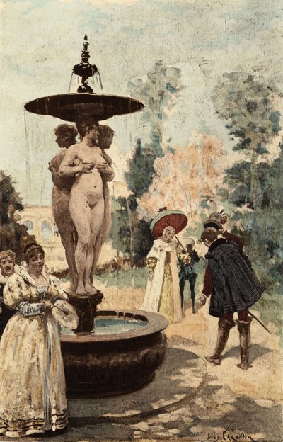 La fontaine de l