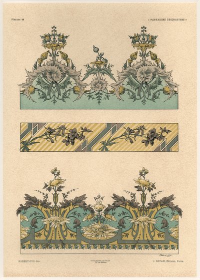 Motifs floraux, planche 44 de 