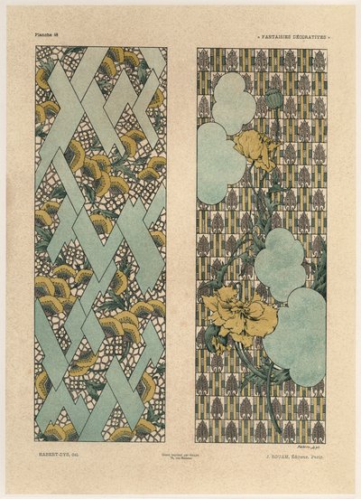 Motifs floraux, planche 48 de 