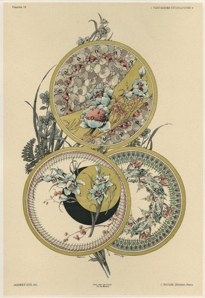 Fleurs et mouches, planche 12 de 