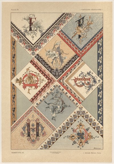 Lettres, planche 26 de 