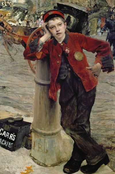 Cireur de bottes de Londres - Jules Bastien Lepage
