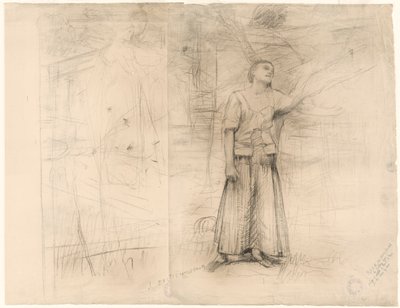 Étude pour - Jules Bastien Lepage