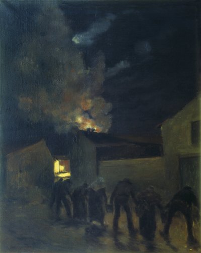 La chaîne - Jules Bastien Lepage