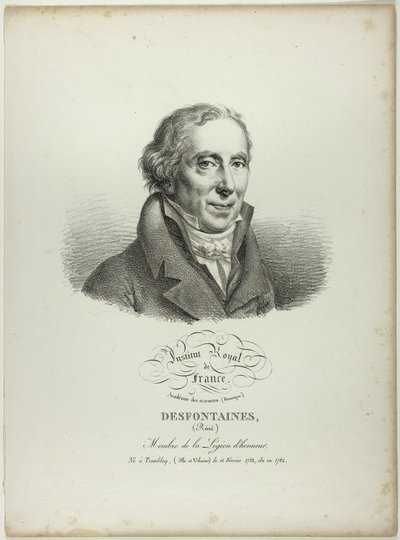 Portrait of Réné Desfonataines - Jules Boilly