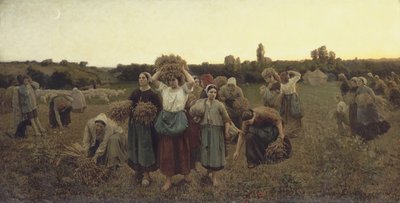 Appel des glaneurs, 1859 - Jules Breton
