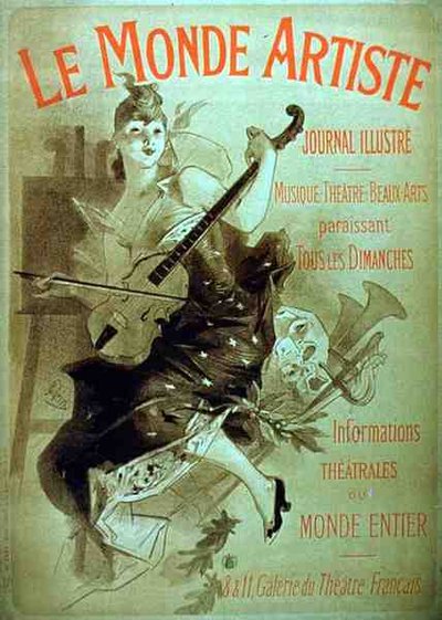 Publicité pour le journal illustré, 