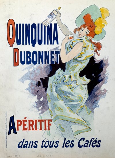 Affiche publicitaire par Jules Chéret (1836-1932) pour l