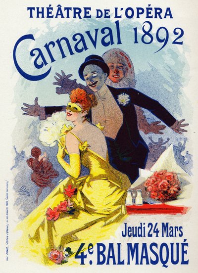 Art. Divertissement. Bal masqué à l