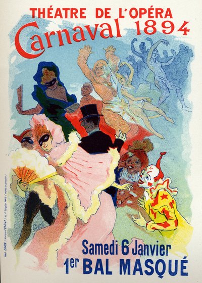 Art. Divertissement. Bal masqué à l