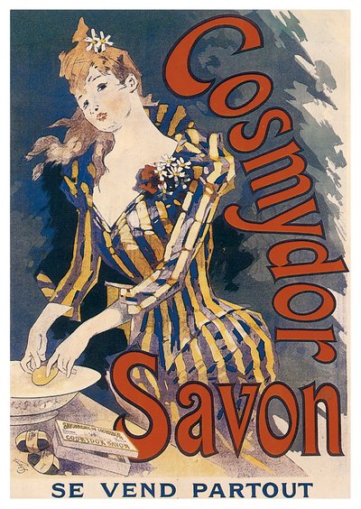 Cosmydor Savon, 1891 - Jules Cheret