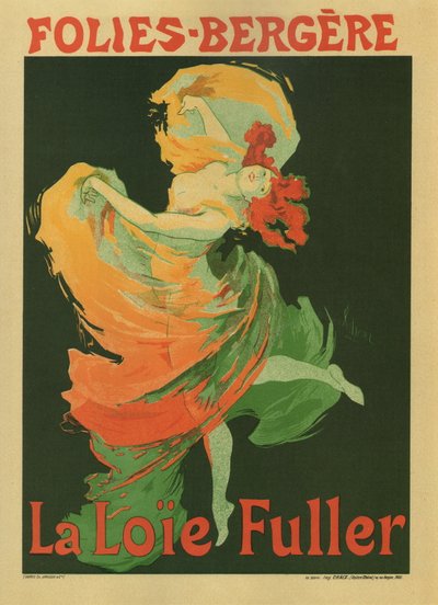 La Loie Fuller - Jules Cheret