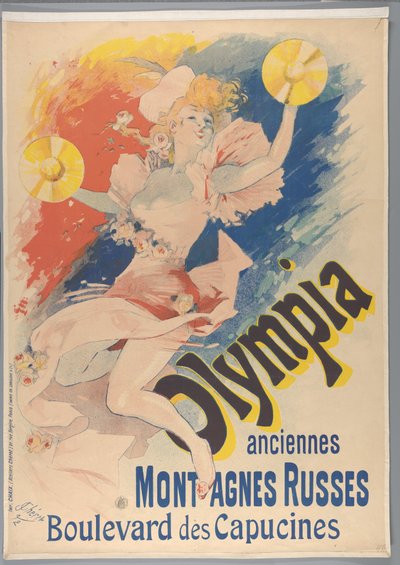 Olympia, Alte Russische Berge, 1892 - Jules Cheret