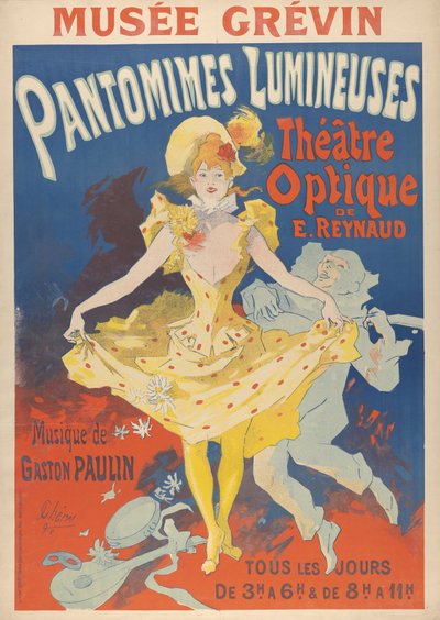 Pantomimes lumineuses, 1892 - Jules Cheret