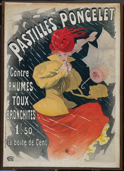 Pastilles Poncelet - Jules Cheret
