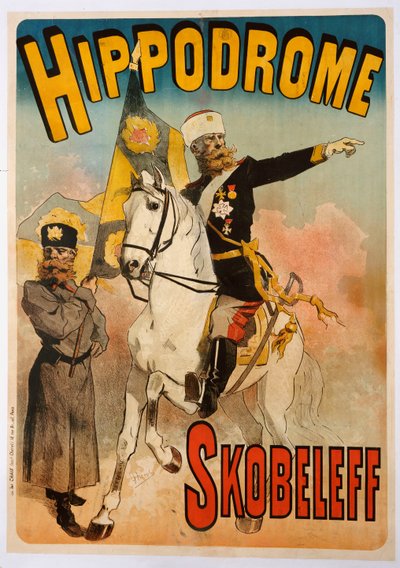 Affiche publicitaire "Skobeleff" à l