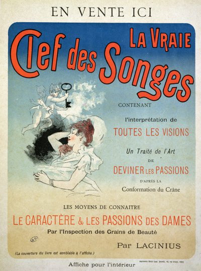 Affiche publicitaire pour le livre 