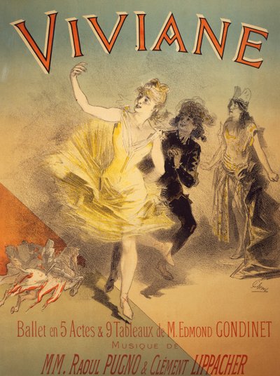 Affiche pour Viviane, ballet d