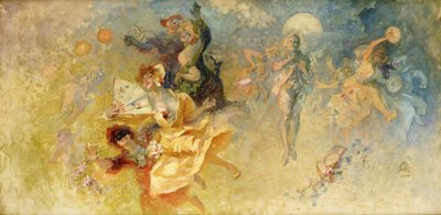 Le bal masqué - Jules Cheret