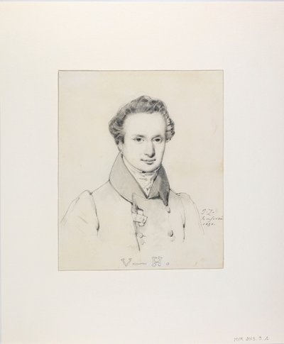 Portrait de Victor Hugo - Jules Claude Ziegler