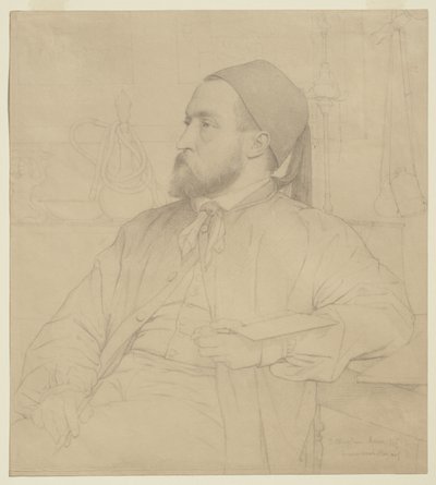 Portrait de Constant Moyaux, architecte, 1865 - Jules Clement Chaplain